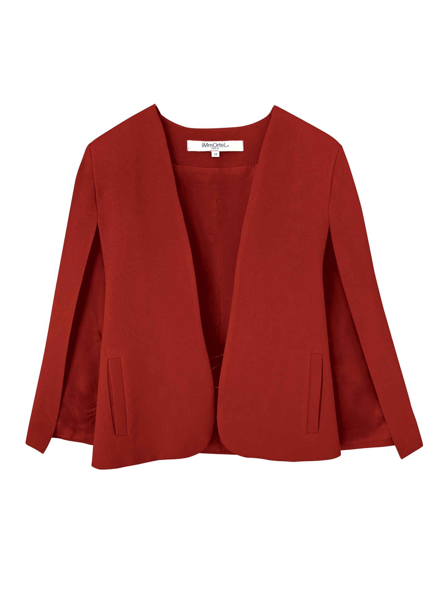 Veste Cape Eolia Terracotta