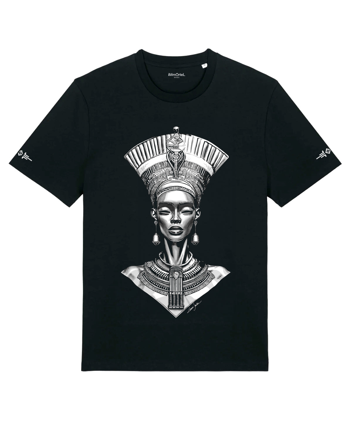 T-shirt Nefertiti noir