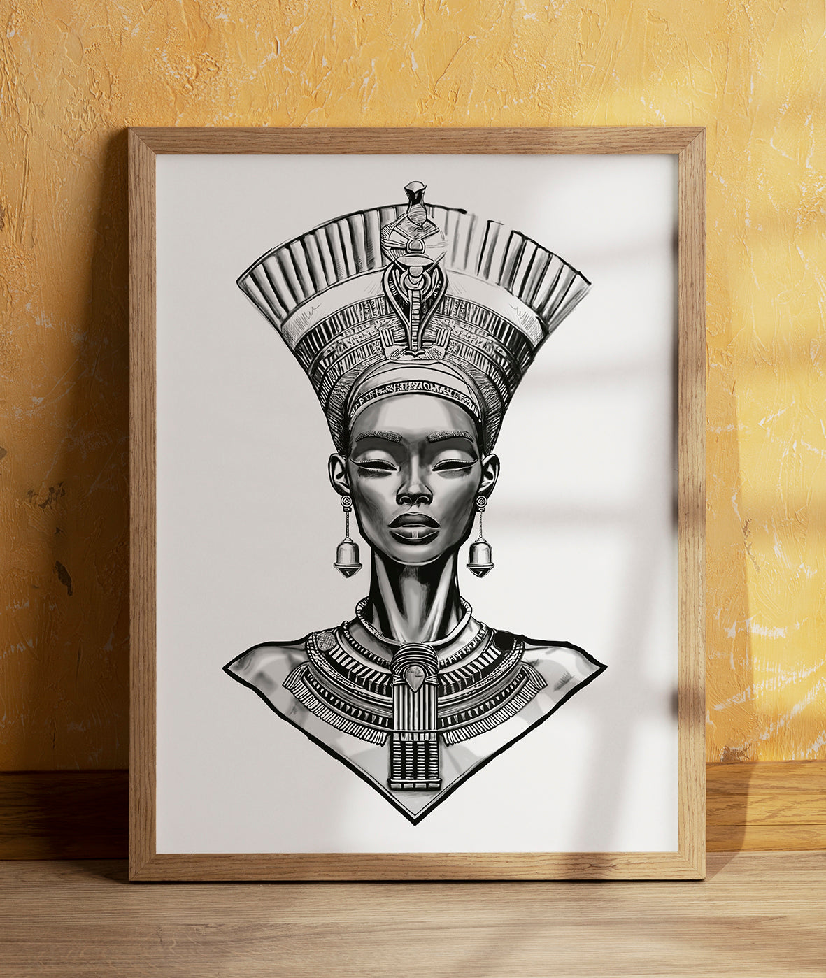 Portrait Nefertiti par Lassana Samassa