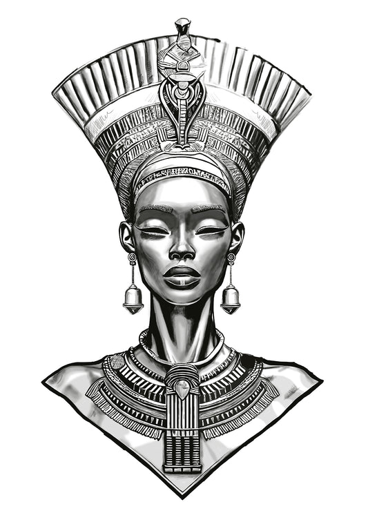 Portrait Nefertiti par Lassana Samassa