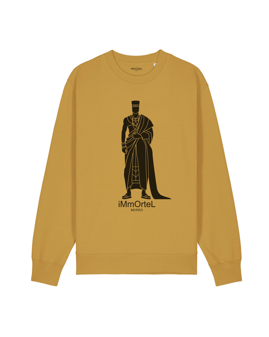 Sweat-shirt Mansa Ochre