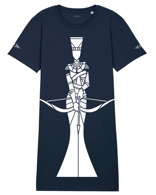 Robe T-shirt Amazonia bleu nuit